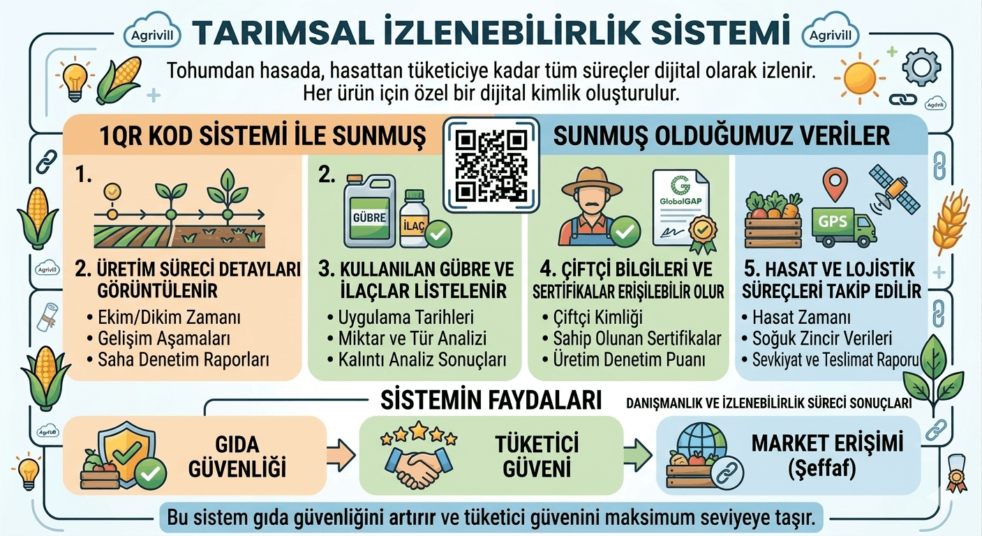 Tarımsal İzlenebilirlik Sistemi 